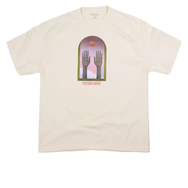Picture Show Saturn T-Shirt - Natural sold by CCS