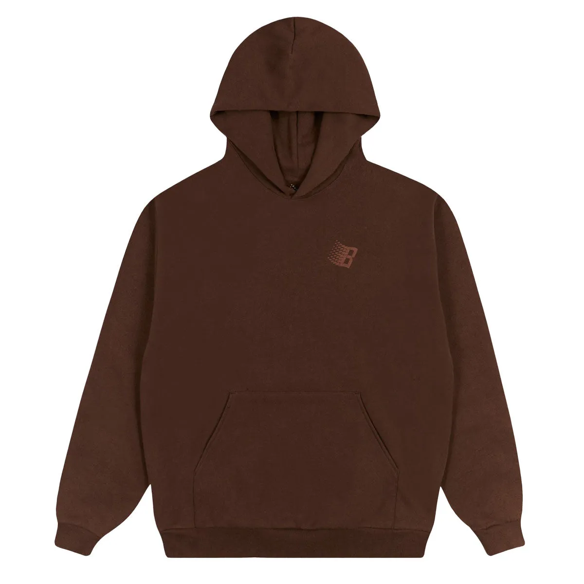 Bronze 56k B Logo Puff Print Hoodie - Brown sold by CCS product image thumbnail 2