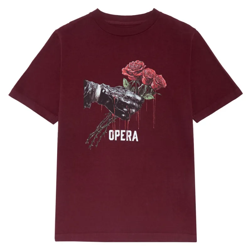 Opera Grip T-Shirt - Burgundy made by CCS
