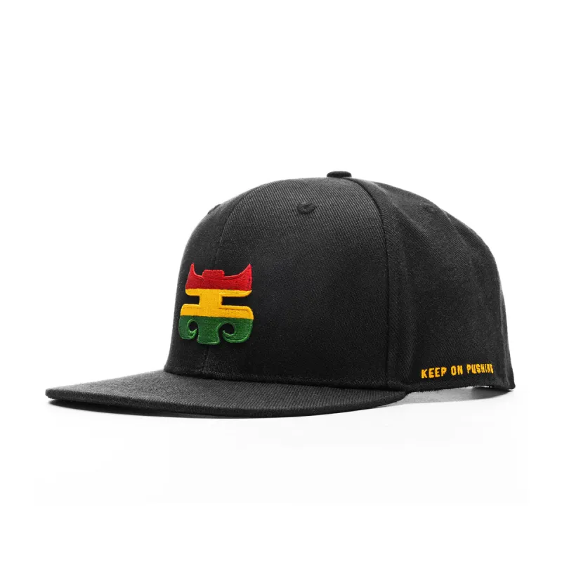 IPath Icon Snapback Hat - Black Rasta sold by CCS