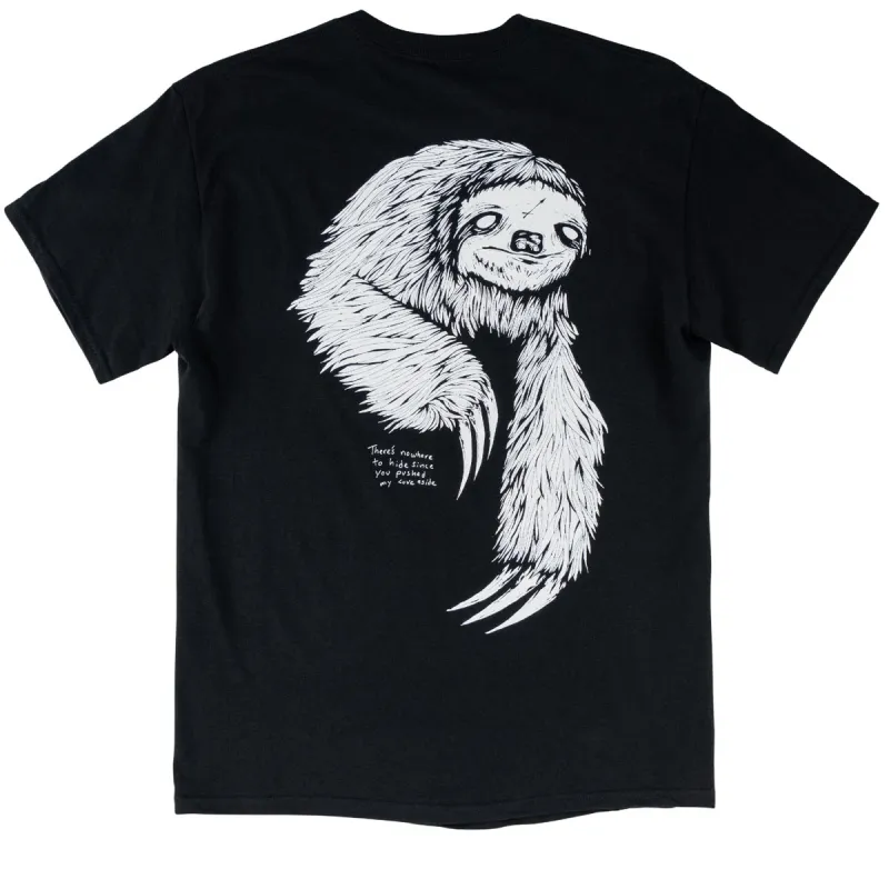 Welcome Sloths T-Shirt - Black/White sold by CCS