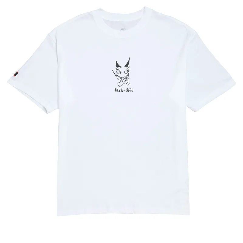 Nike SB Charcoal Dunk T-Shirt - White made by Nike
