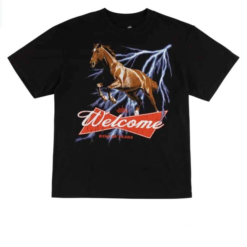 Welcome King Of Fears T-Shirt - Black sold by CCS