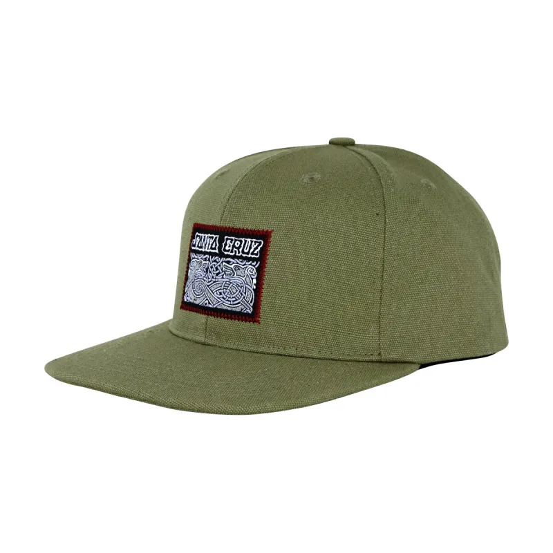 Santa Cruz Dressen Celtic Dogs Snapback Hat - Olive sold by CCS