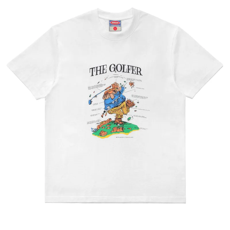 Metalwood Excuses T-Shirt - White made by Metalwood Studios