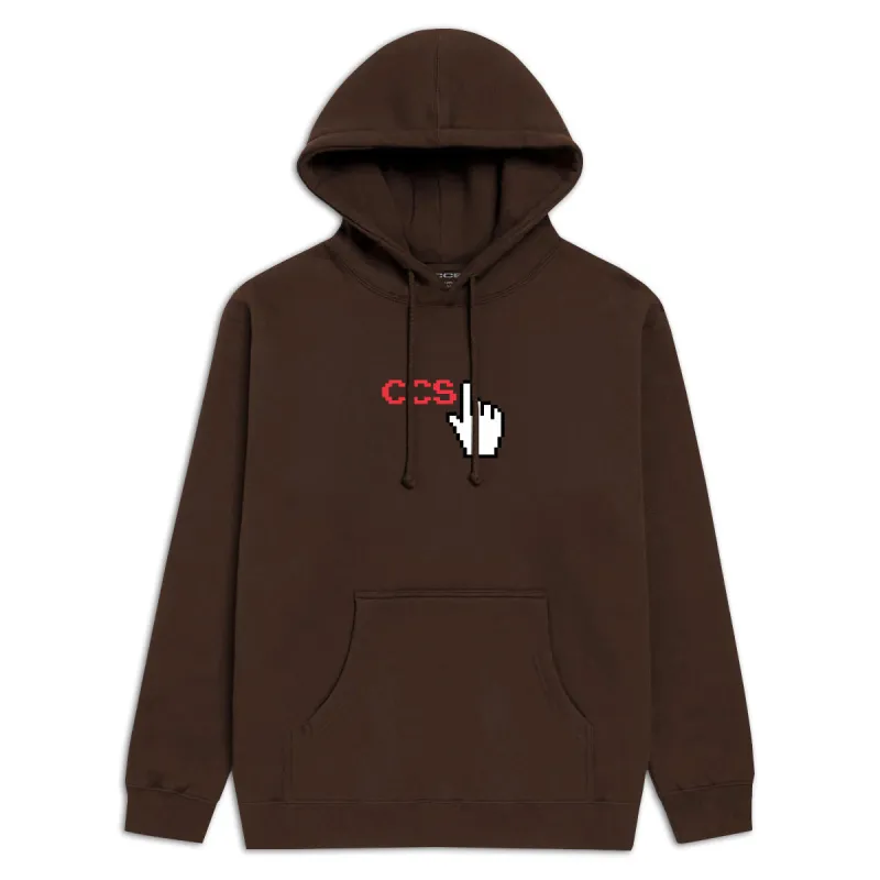 CCS 56000 Bits Hoodie - Brown sold by CCS
