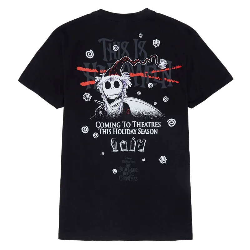 HUF x Nightmare Before Christmas Xmas T-Shirt - Black sold by CCS