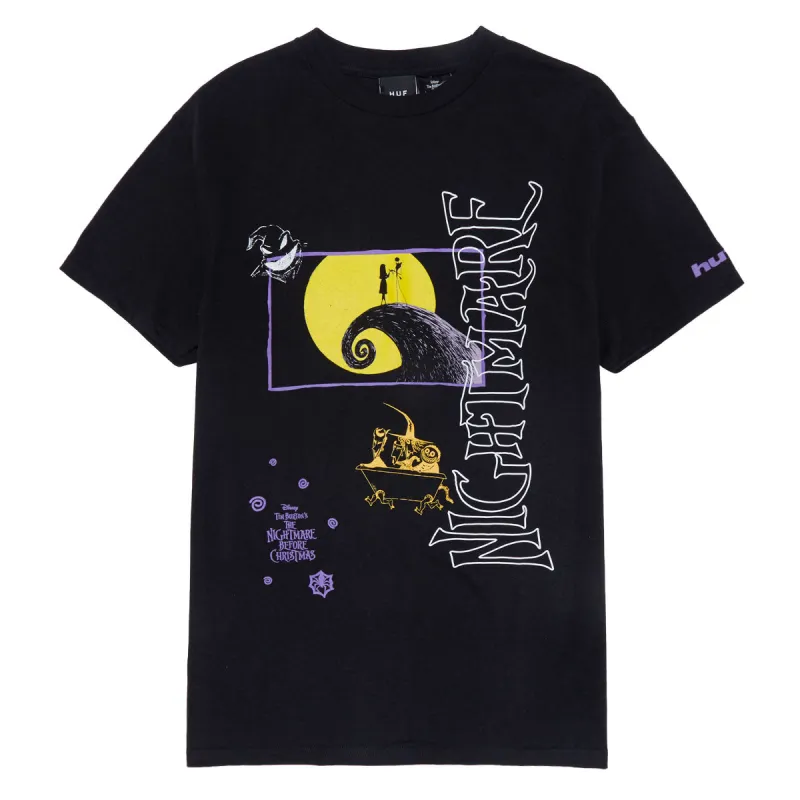 HUF x Nightmare Before Christmas Dream T-Shirt - Black sold by CCS