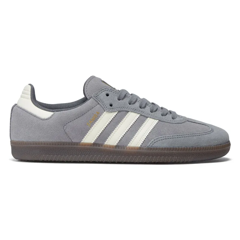 Adidas Samba ADV Shoes - Grey/Cream White/Grey sold by CCS