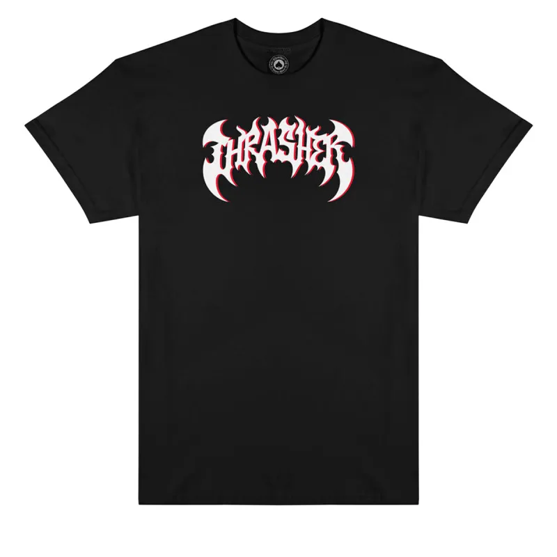 Thrasher Heavy Metal T-Shirt - Black made by Thrasher