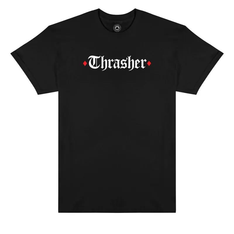Thrasher x Spitfire The End Oath T-Shirt - Black made by Thrasher