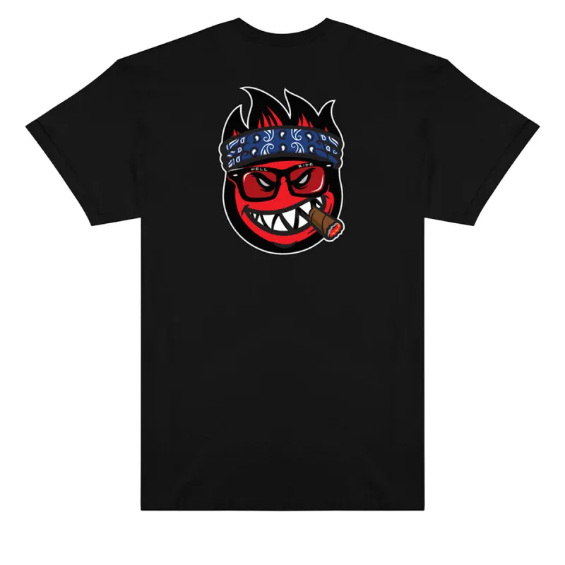 Thrasher x Spitfire Big Head Jake T-Shirt - Black made by Thrasher