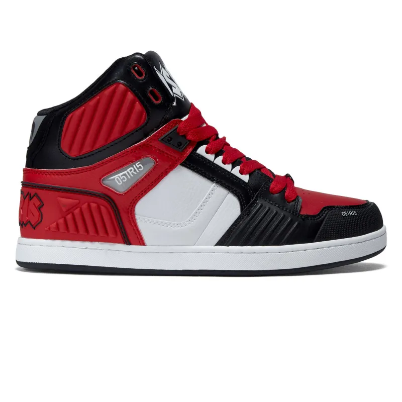 Osiris NYC 83 CLK Shoes - White/Red/Black made by Osiris