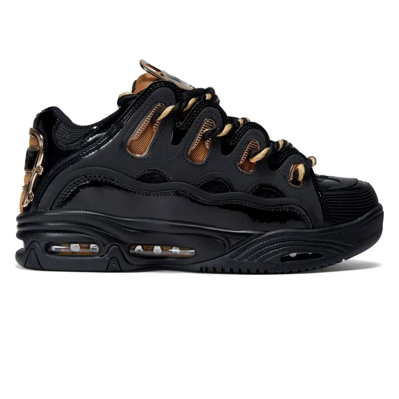 Osiris D3 2001 Shoes - 25 Years/Black/Gold sold by CCS