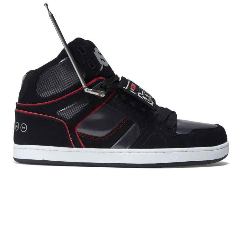 Osiris NYC 83 CLK Shoes - Black/Red/Boombox sold by CCS