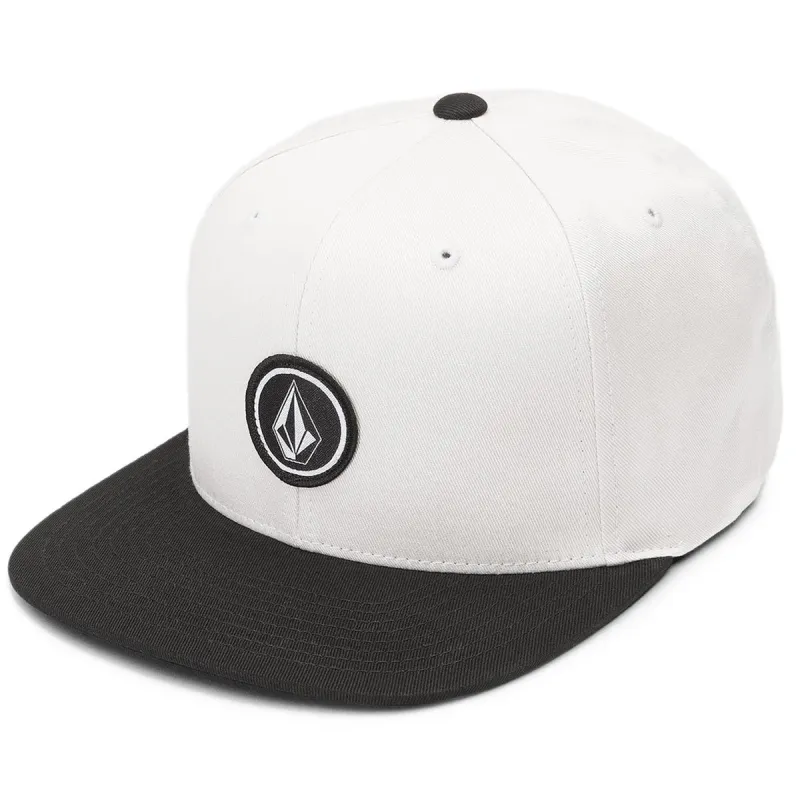 Volcom Quarter Twill Hat - White/Grey sold by CCS