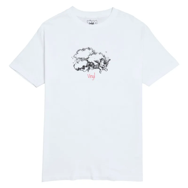 Vinyl Angel T-Shirt - White made by CCS