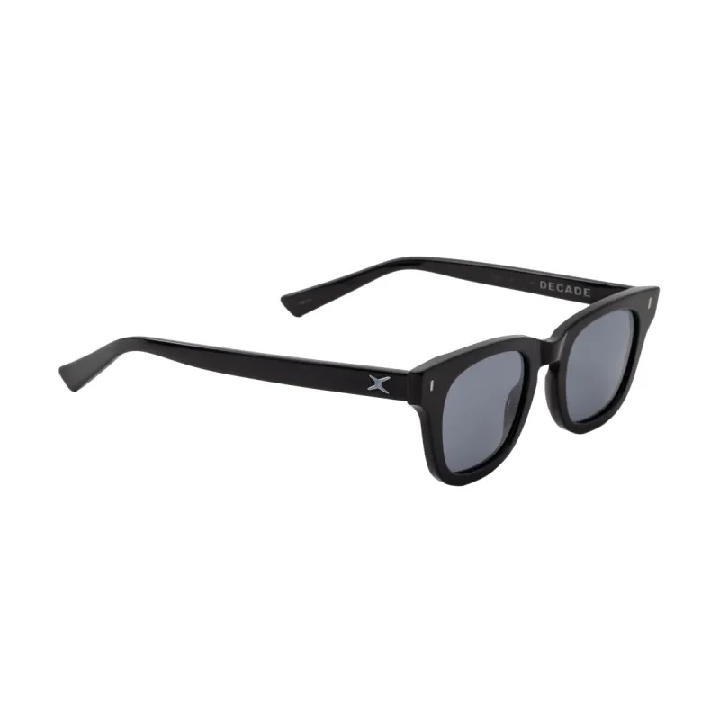 Decade Earl 50s Sunglasses - Gloss Black Acetate/Grey CR39 sold by CCS