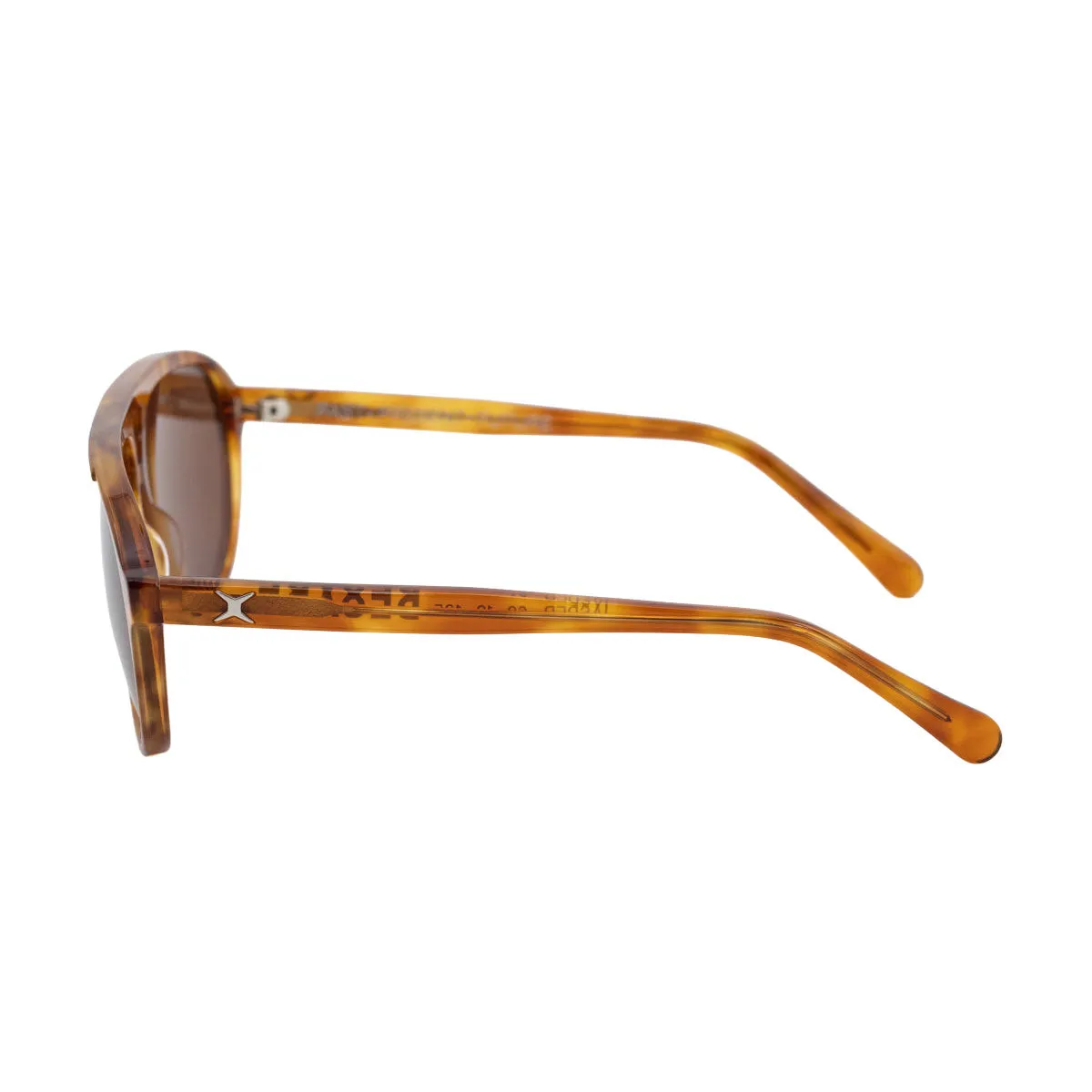 Decade Jasper 80s Sunglasses - Light Brown Tortoise Acetate/Brown CR39 sold by CCS product image thumbnail 3