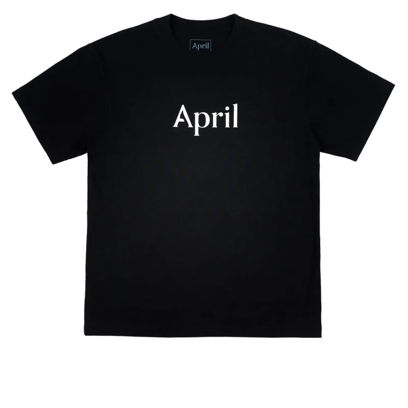 April OG Logo T-Shirt - Black sold by CCS