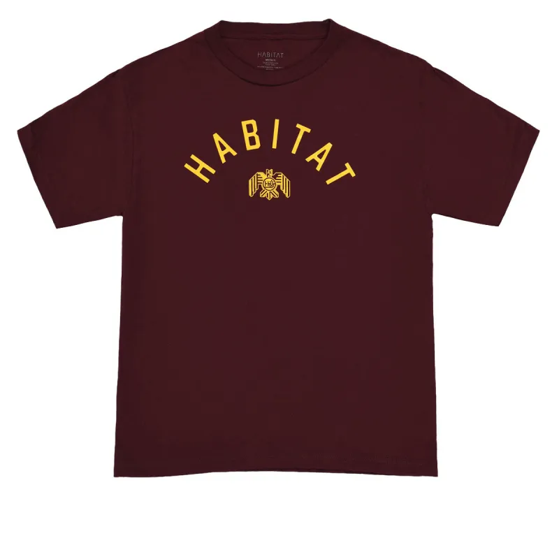 Habitat Benched T-Shirt - Maroon made by CCS