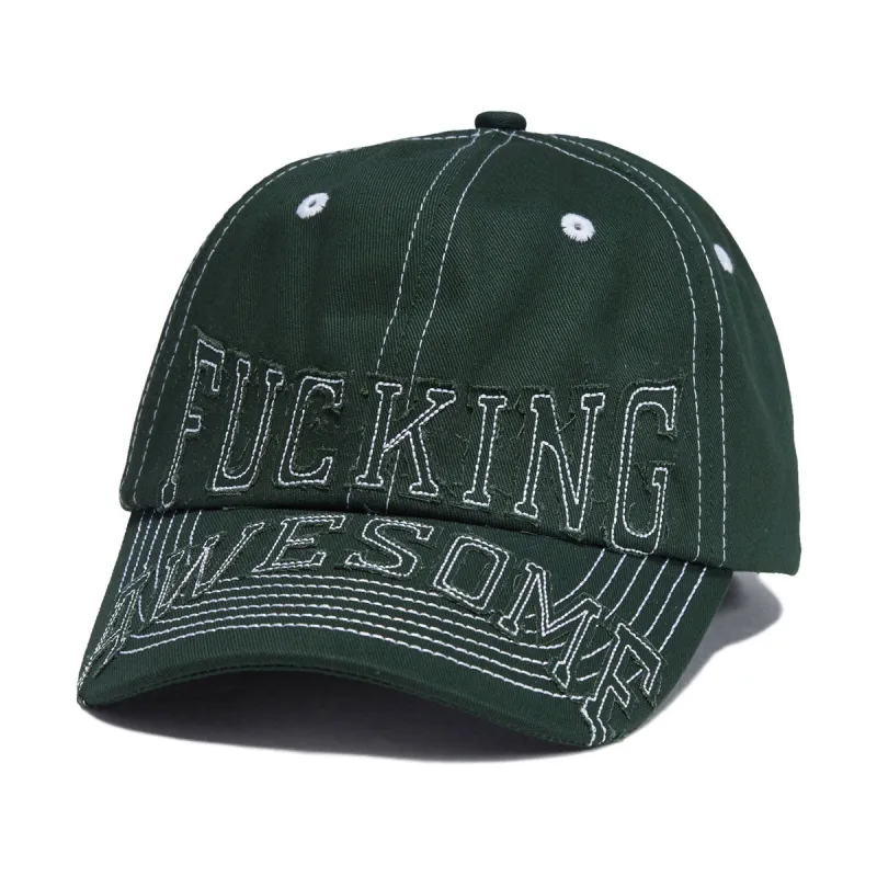 Fucking Awesome KO 6 Panel Hat - Forest Green sold by CCS