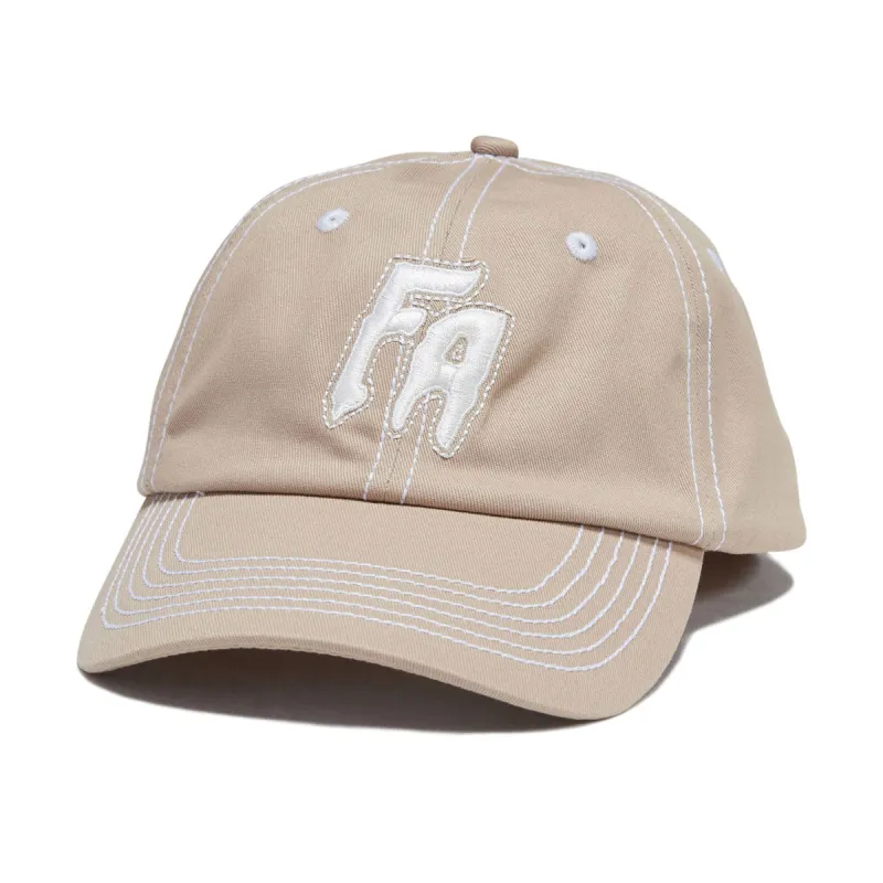 Fucking Awesome Seduction Contrast Stitch 6 Panel Hat - Khaki sold by CCS