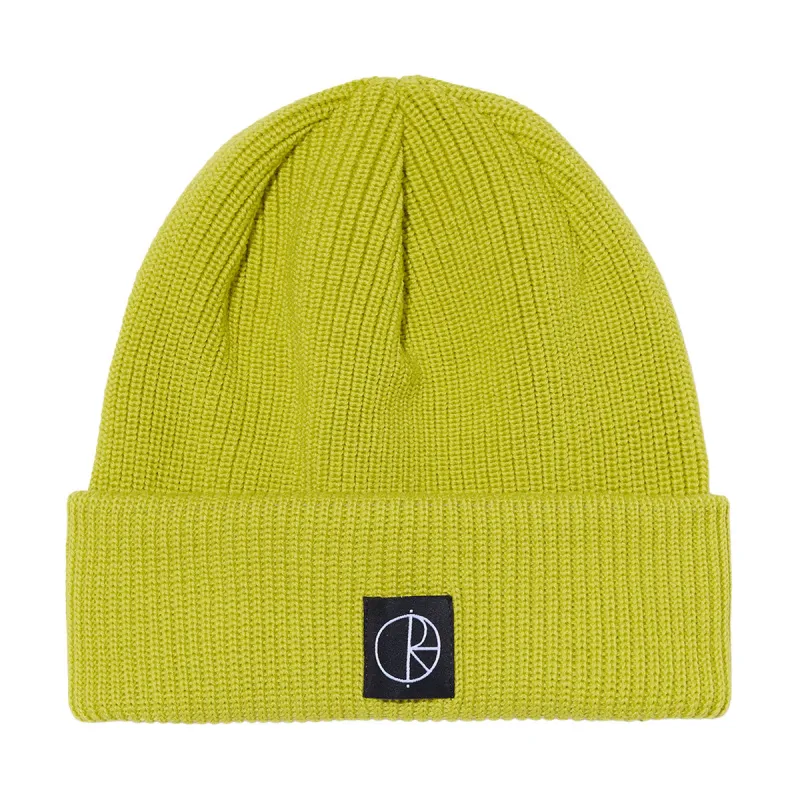 Polar Double Fold Merino Beanie - Moss Green made by Polar Skate