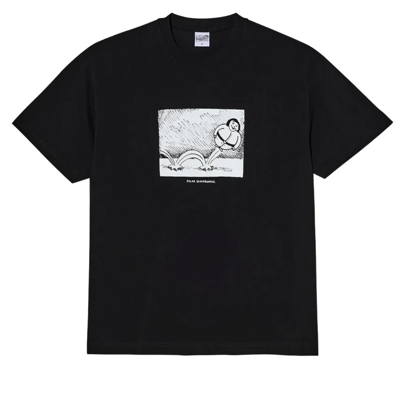 Polar Bounce T-Shirt - Black sold by CCS