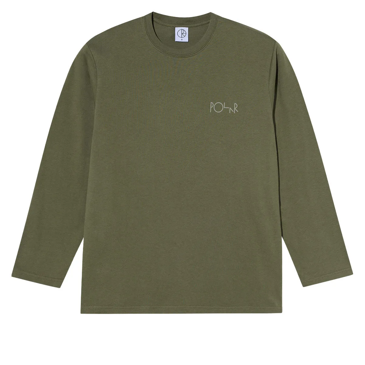 Polar Steve Stroke Logo Long Sleeve T-Shirt - Army Green sold by CCS product image thumbnail 2
