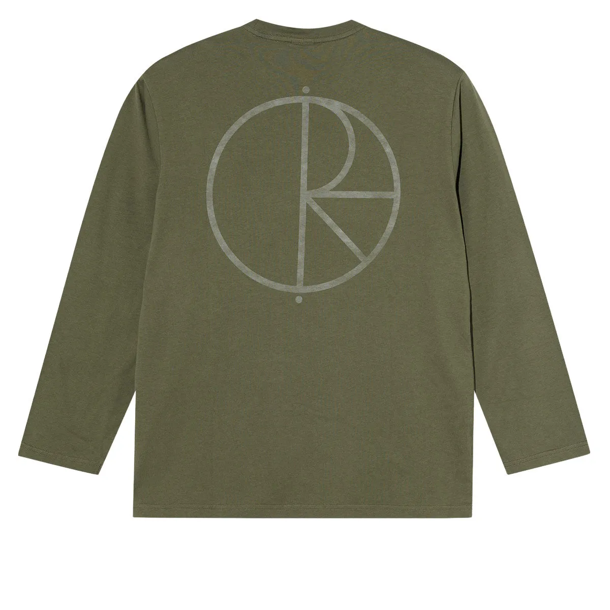 Polar Steve Stroke Logo Long Sleeve T-Shirt - Army Green sold by CCS