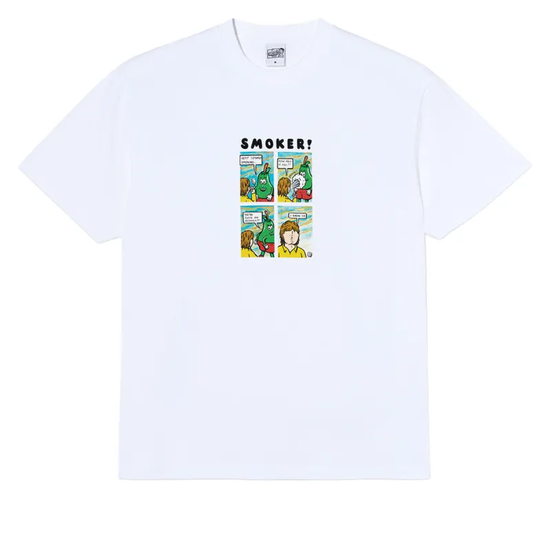 Polar Smoker! T-Shirt - White sold by CCS