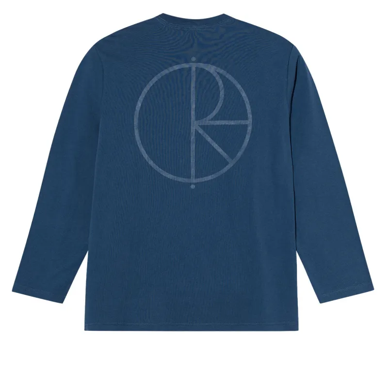 Polar Steve Stroke Logo Long Sleeve T-Shirt - Space Blue sold by CCS