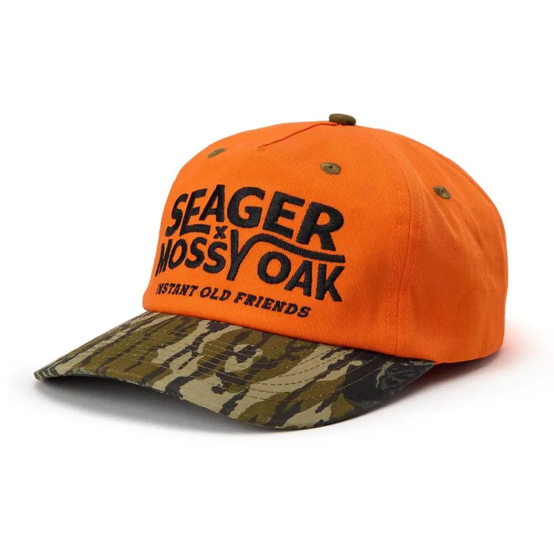 Seager I.O.F. Snapback Hat - Orange/Camo sold by CCS