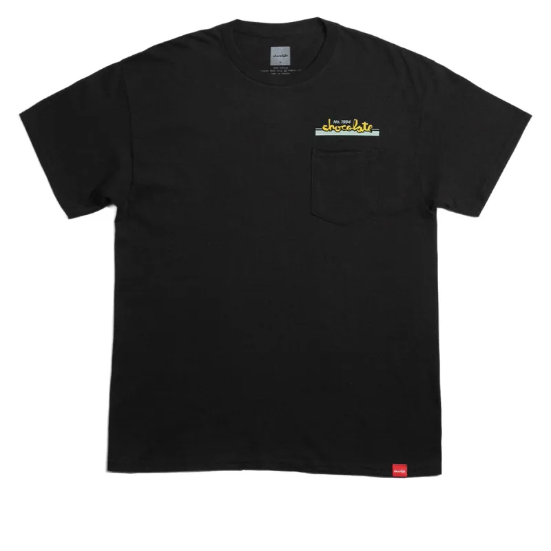 Chocolate Crete & Street T-Shirt - Black sold by CCS