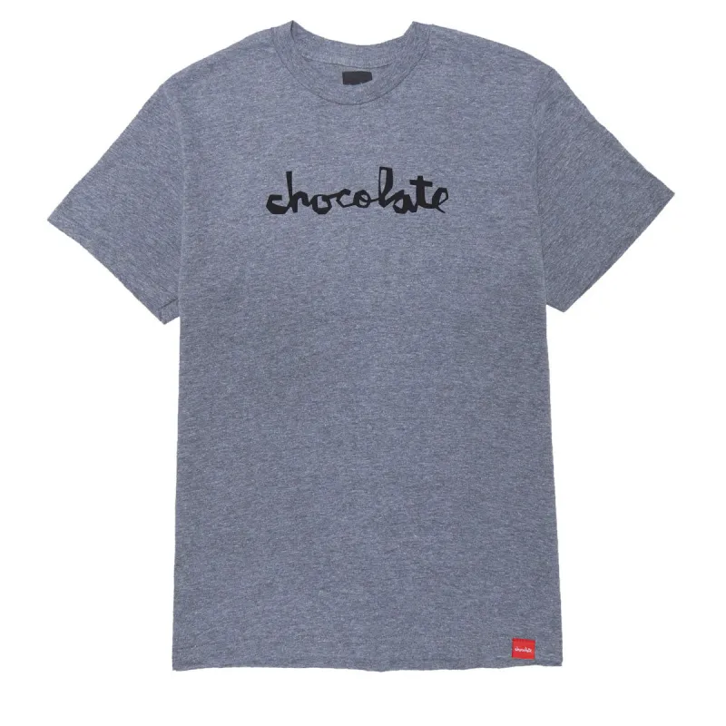 Chocolate Original Chunk T-Shirt - Athletic Heather Grey made by Chocolate