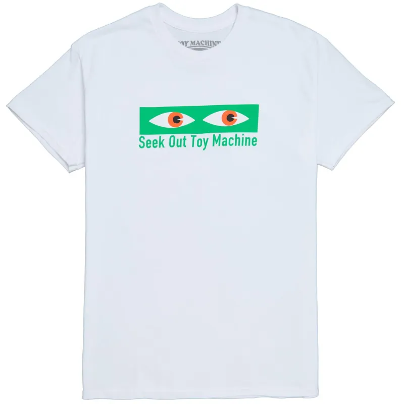 Toy Machine Seek T-Shirt - White sold by CCS