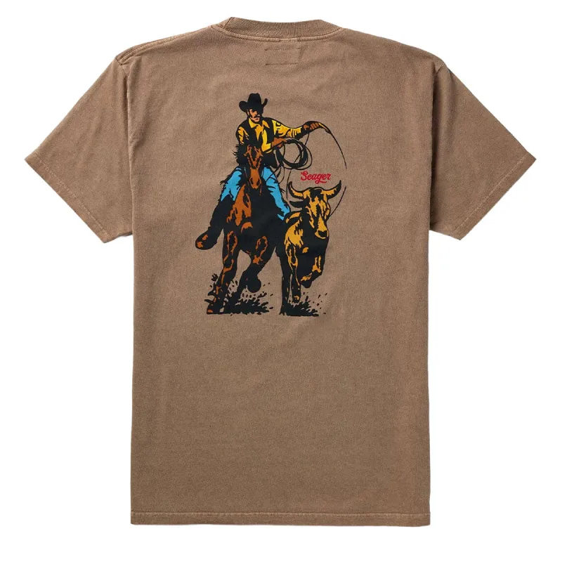 Seager Premium Rodeo Series T-Shirt - Pigment Brown sold by CCS