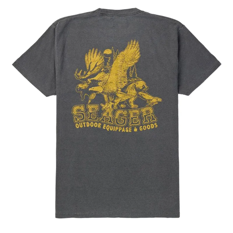 Seager Premium Reserve T-Shirt - Pigment Black sold by CCS