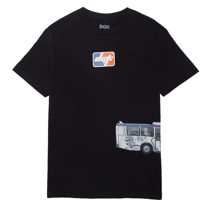 DGK Transportation T-Shirt - Black sold by CCS