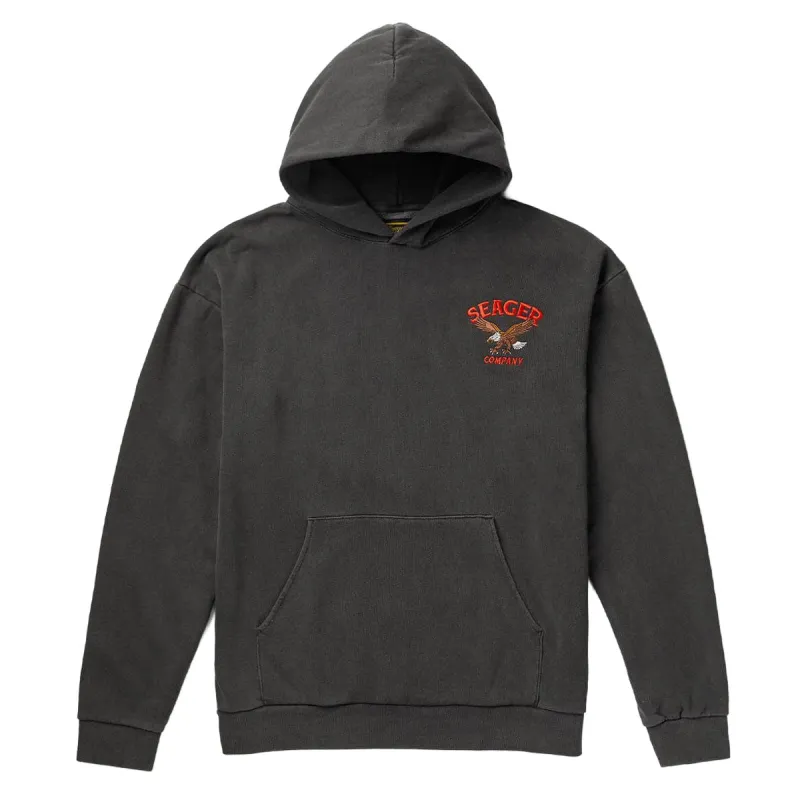 Seager Bradley Hoodie - Pigment Black made by Seager