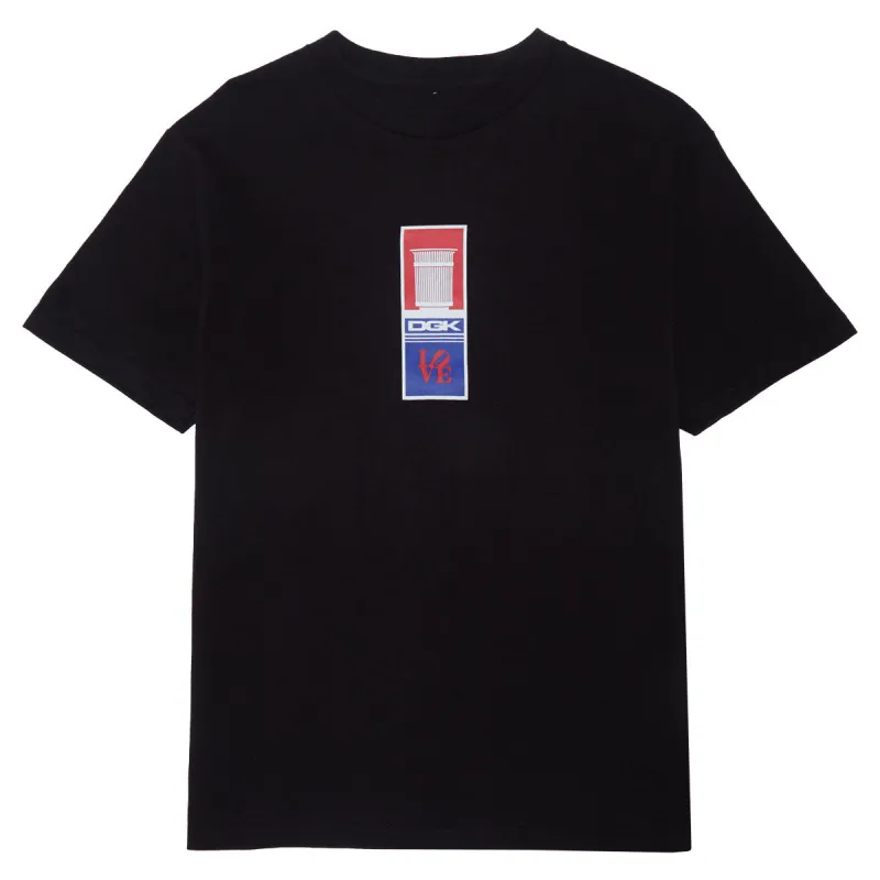 DGK Heritage T-Shirt - Black sold by CCS
