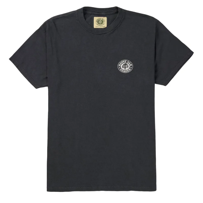 Seager x Mossy Oak T-Shirt - Pigment Black made by Seager