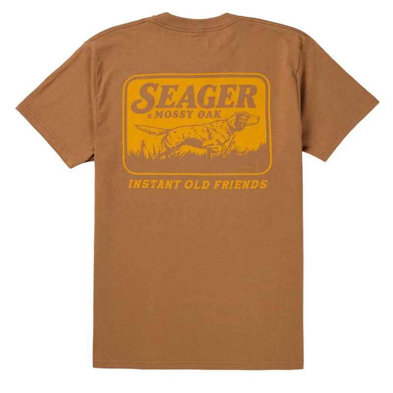 Seager Bird Dog T-Shirt - Brown sold by CCS
