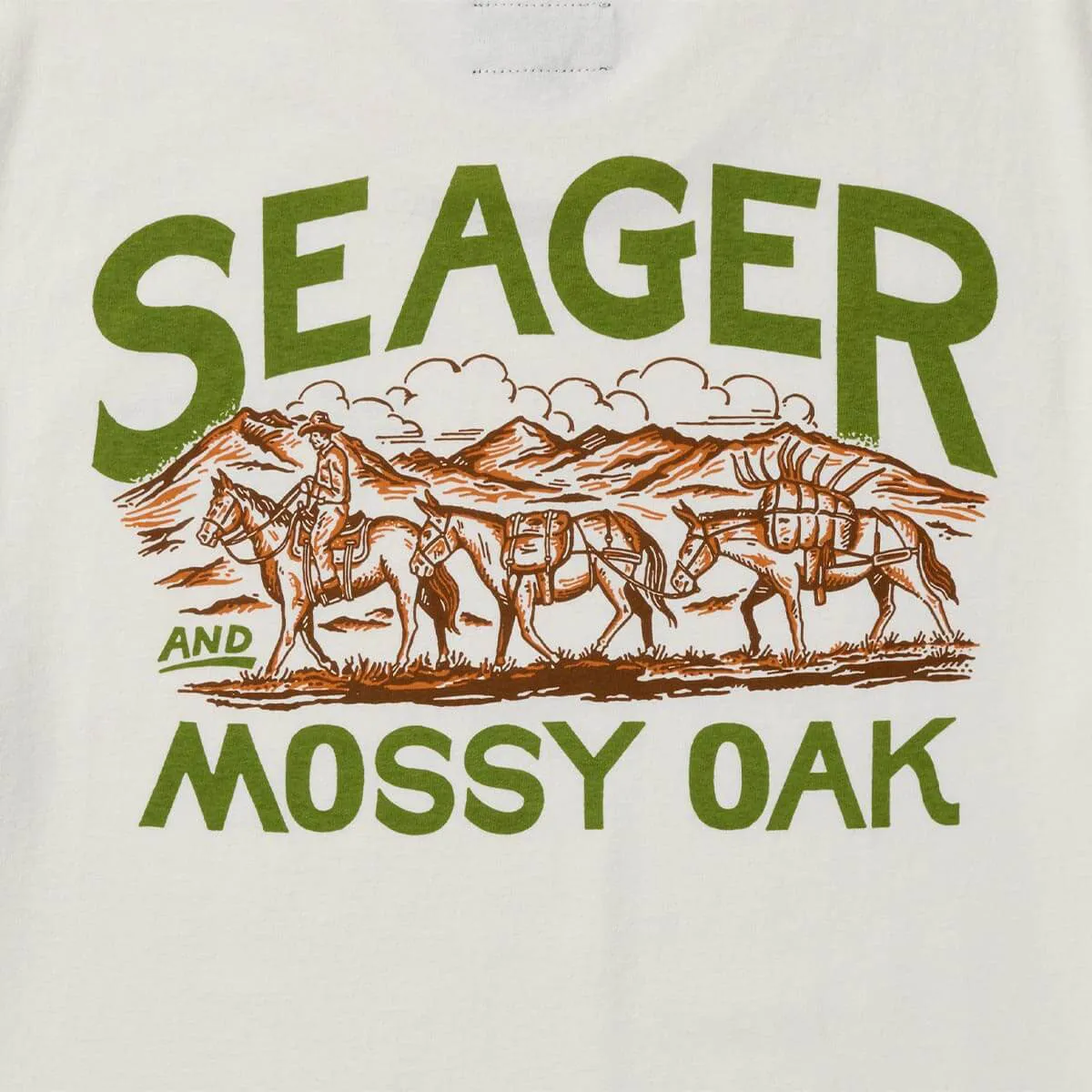Seager Pack Out T-Shirt - Vintage White sold by CCS product image thumbnail 3