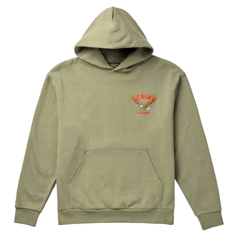 Seager Bradley Hoodie - Olive made by Seager