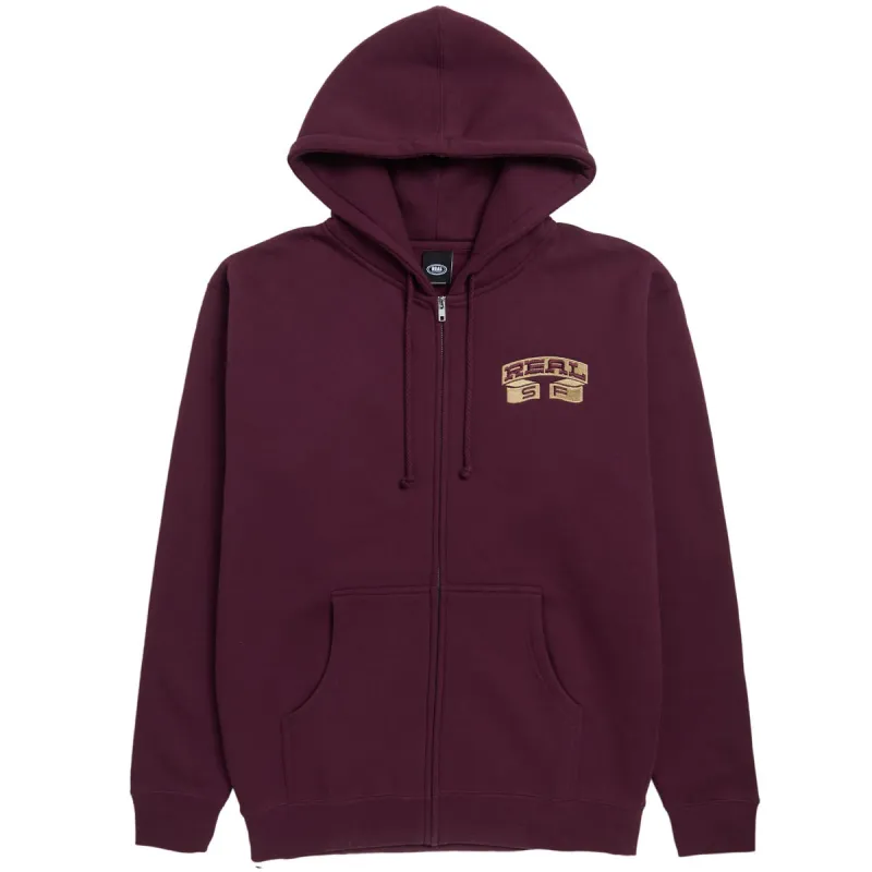 Real Muni Emb Hoodie - Maroon sold by CCS