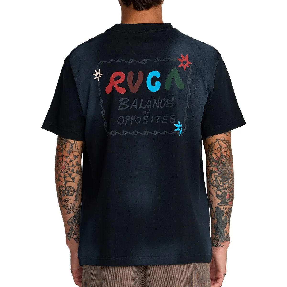 RVCA Mel G Balance T-Shirt - Black sold by CCS product image thumbnail 3