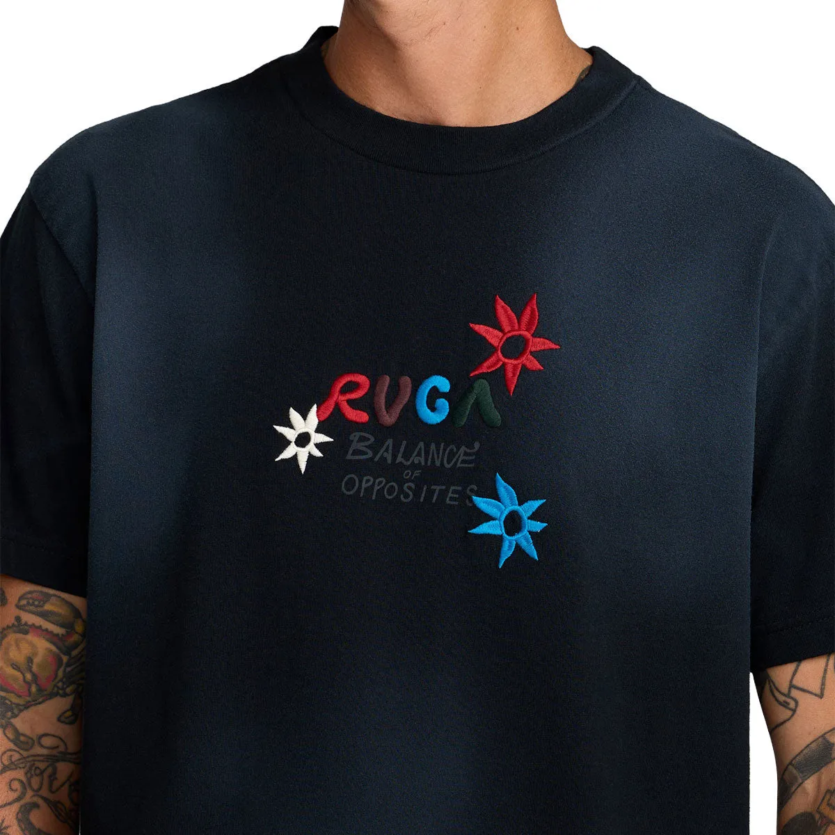 RVCA Mel G Balance T-Shirt - Black sold by CCS product image thumbnail 4