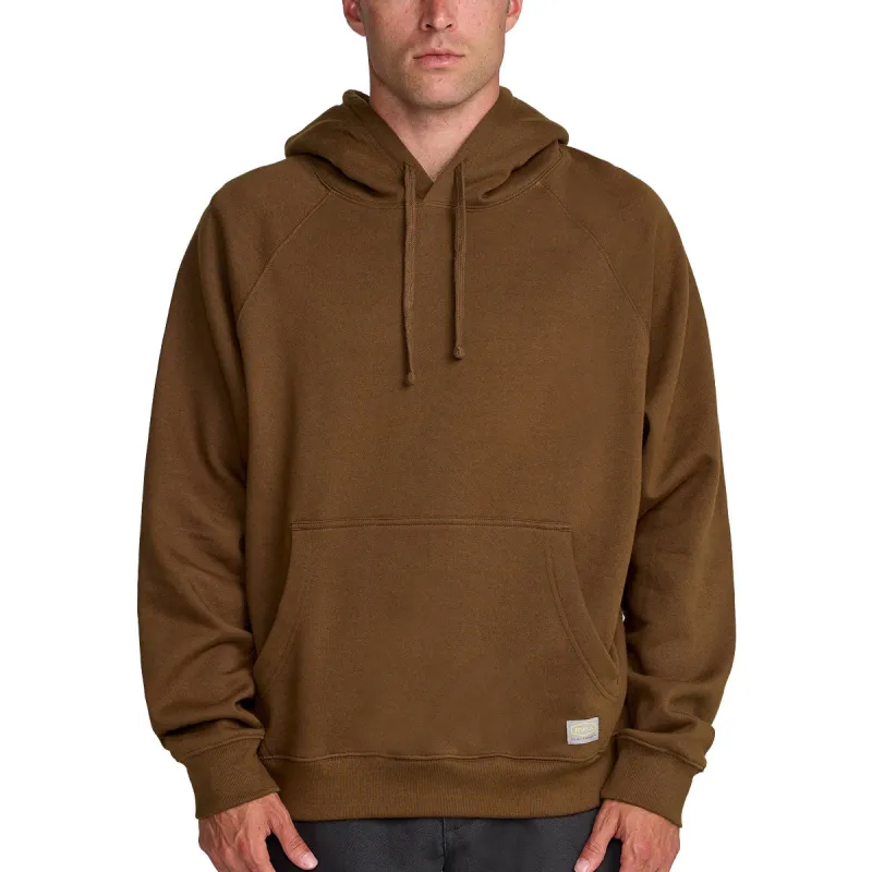 RVCA Dayshift Hoodie - Bombay Brown made by RVCA